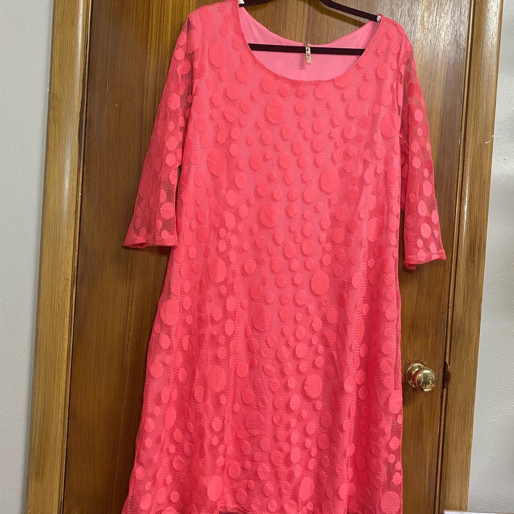 Coral Dress
